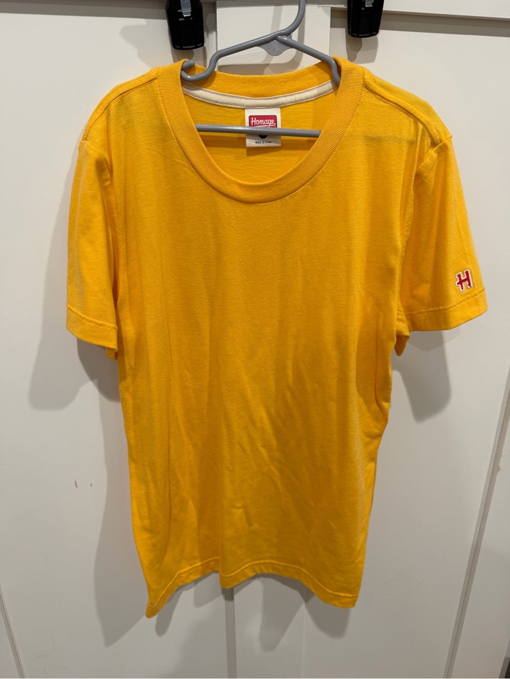 HOMAGE Kids Golden Yellow Short-Sleeve Tee